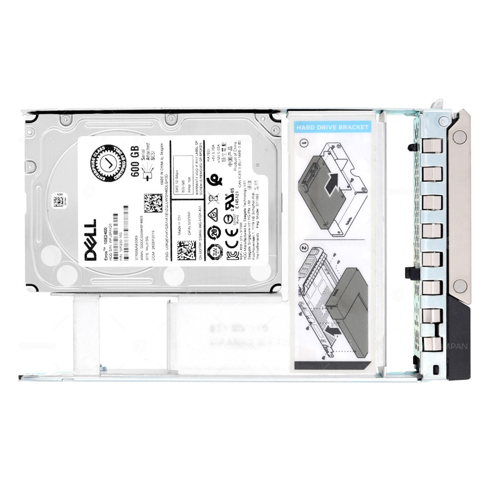 XXTRP G14 LFF DELL HDD 600GB 10K SAS 12G 3.5" LFF FOR DELL POWEREDGE G14